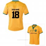 Maillot Australie Rugby 2018-2019 Domicile Font01