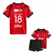 Maillot Enfant Kits Crusaders Rugby 2018 Domicile Font02