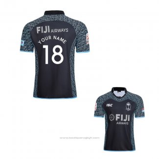 Maillot Fidji Rugby 2018-2019 Exterieur Font02