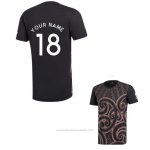 Maillot Nouvelle-zelande All Blacks Maori Rugby 2019 Marron Font03 Maillot Nouvelle-zelande All Blacks Maori Rugby 2019 Marron Font03