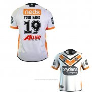 Maillot Wests Tigers Rugby 2019-2020 Exterieur Font02