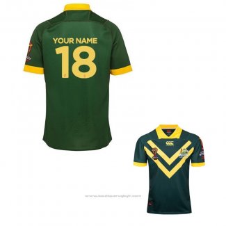 Maillot Australie Kangaroos Rugby RLWC 2017 Domicile Font02