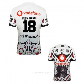 Maillot Nouvelle-Zelande Warriors Rugby 2020 Indigene Font01