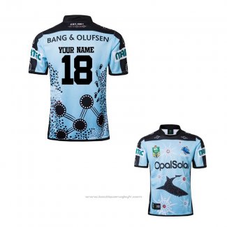 Maillot Sharks Rugby 2018-2019 Commemorative Font01