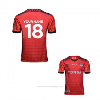 Maillot Tonga Rugby RLWC 2017 Domicile Font02