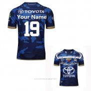 Maillot North Queensland Cowboys Rugby 2019 Domicile Font01