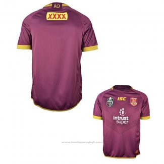 Maillot Queensland Maroons Rugby 2018 Marron