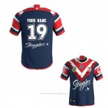 Maillot Sydney Roosters Rugby 2018-2019 Commemorative Font02