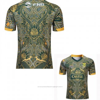 Maillot Afrique Du Sud Rugby Madiaba100th Commemorative