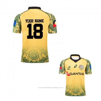 Maillot Australie Rugby 2017-2018 Commemorative Font01