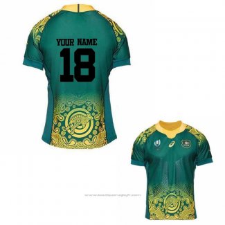 Maillot Australie Rugby RWC2019 Exterieur Font01