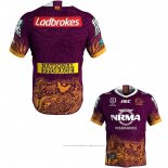 Maillot Brisbane Broncos Rugby 2019 Indigene