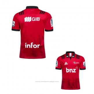 Maillot Crusaders Rugby 2018 Domicile Rouge