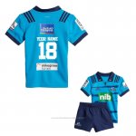 Maillot Enfant Kits Blues Rugby 2018 Domicile Font01