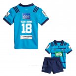 Maillot Enfant Kits Blues Rugby 2018 Domicile Font01