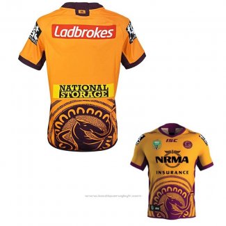 Maillot Brisbane Broncos Rugby 2018-2019 Indigene