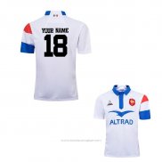 Maillot France Rugby 2018-2019 Blanc Font01