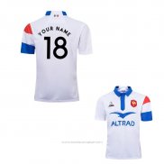 Maillot France Rugby 2018-2019 Blanc Font02