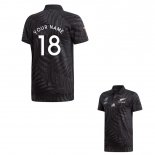 Maillot Nouvelle-Zelande All Black Rugby Rwc2019 Noir Font02