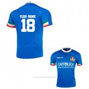Maillot Italie Rugby 2019-2020 Domicile Font01