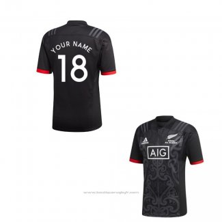 Maillot Nouvelle-zelande Maori All Blacks Rugby 2019 Domicile Font02