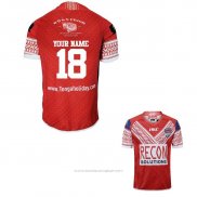 Maillot Enfant Tonga Rugby 2018-2019 Rouge Font01