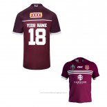 Maillot Queensland Maroon Rugby 2019-2020 Domicile Font01