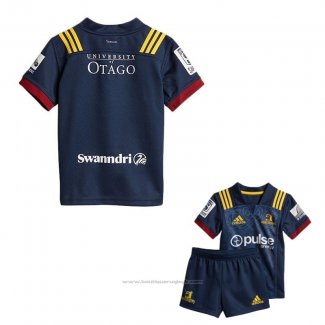 Maillot Enfant Kits Highlanders Rugby 2018 Domicile