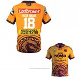 Maillot Brisbane Broncos Rugby 2018-2019 Indigene Font01