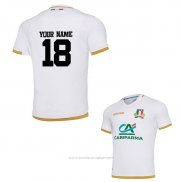 Maillot Italie Rugby 2017-2018 Exterieur Font01