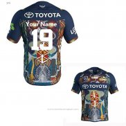 Maillot North Queensland Cowboys Rugby 2019 Indigene Font01