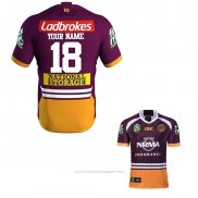 Maillot Brisbane Broncos Rugby 2018 Domicile Font01