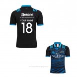 Maillot Hurricanes Rugby 2018-2019 Entrainement Font02