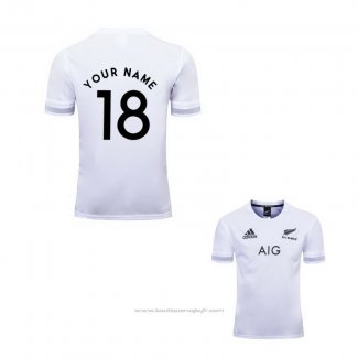 Maillot Nouvelle-zelande All Blacks Rugby 2019-2020 Exterieur Font02