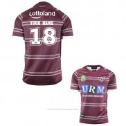 Maillot Manly Warringah Sea Eagles Rugby 2019 Domicile Font02