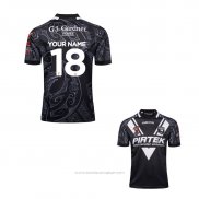 Maillot Nouvelle-zelande Kiwis Rugby RLWC 2017 Domicile Font02